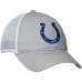 Men's Indianapolis Colts NFL Pro Line by Fanatics Branded Gray/White Core Trucker II Adjustable Snapback Hat 2759990